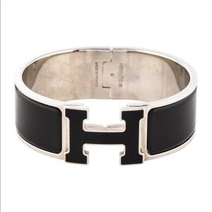 BLACK CLIC CLAC H BRACELET